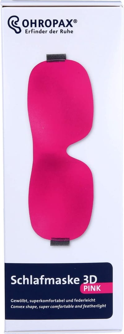 OHROPAX Slaapmasker Roze