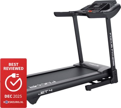 Focus Fitness Jet 4 iPlus - Loopband - Opklapbaar - Met helling