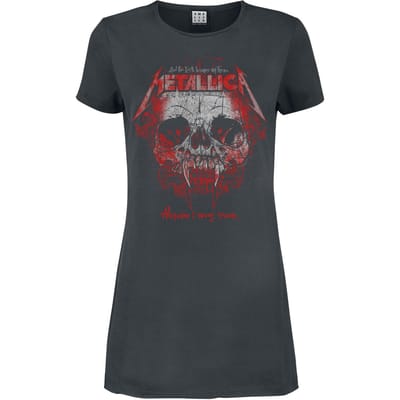 Metallica Mini-jurk - Amplified Collection - Wherever I May Roam - S - voor Vrouwen - actraciet