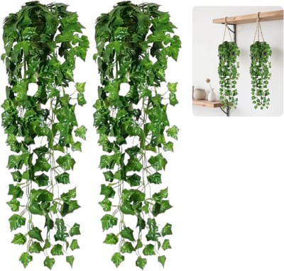 Twee-delige kunstplant voor binnen en buiten, ideaal voor decoratie, onderhoudsvrij en realistisch uiterlijk