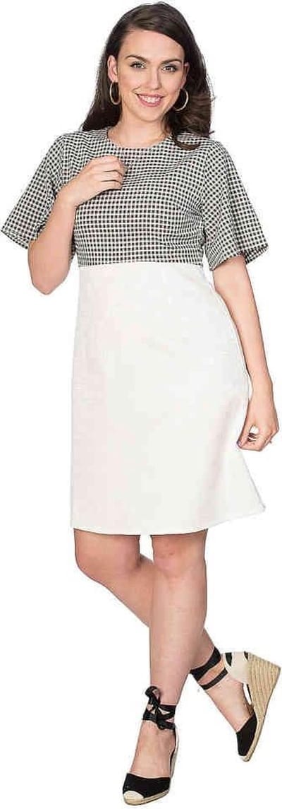 Dancing Days - SUMMER BREEZE SWING Flare jurk - XS - Creme