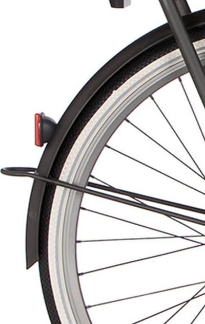 Cortina Spatbord achter 28 E-U4 black graphite matt