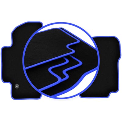 CARLUX-BLUE automatten voor: Nissan NV200 bestelwagen (2009-)