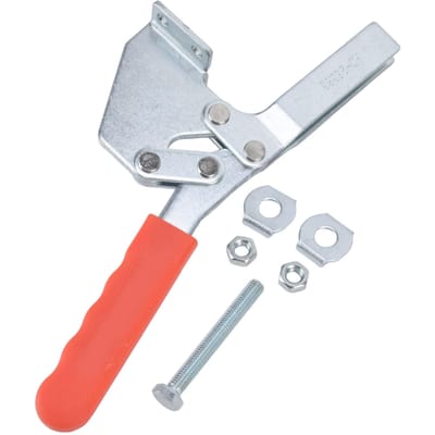 Serre-câble à bascule Acier inoxydable Pince rapide Pince latérale horizontale Pince coude CH Compresseur HS white