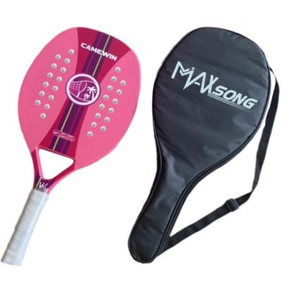 Strand Bordtennis Racket, Koolstof Strandtennis Racket, Strand Sport Racket, Koolstofvezel Bordtennis Racket