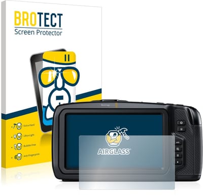 Screenprotector voor Blackmagic Pocket Cinema Camera 6K Beschermglas transparant