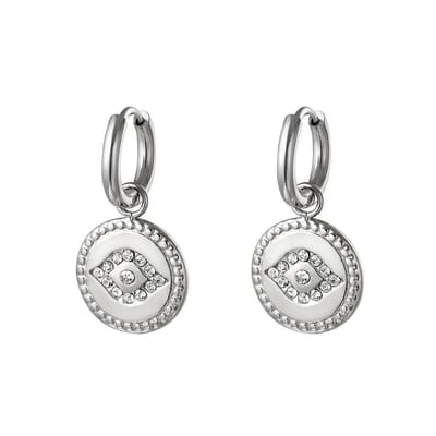 Oorbellen Kim - Yehwang - Oorbellen - One size - Zilver