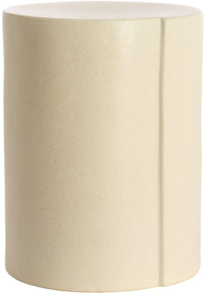 Light - Living Bijzettafel Chulilla - Keramiek - Beige/Creme/Wit - 33 x 44 x 33 cm (BxHxD)