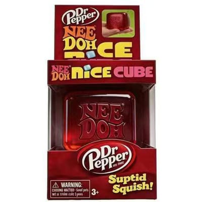 Needoh Nice Cube Sensorische Stressverlichter Fidget Tool voor Angst & Focus Bureau Sensorische Kubus voor Volwassenen & Kinderen