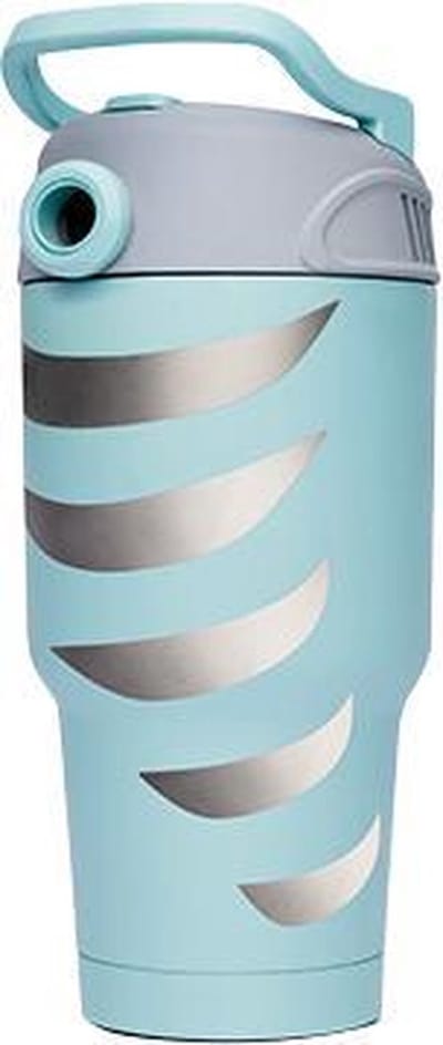 Breeze blast, persoonlijke lucht koeler aangedreven door ijs – aircooler, mini airco - Blauw