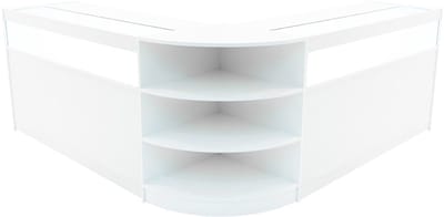 Theseus led winkel toonbank set - wit - lm60 & 2x b1500 - met slot