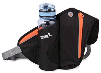 Multifunctionele Heuptas voor Sport en Reizen - Waterdichte Nylon Taillezak met Flessenhouder