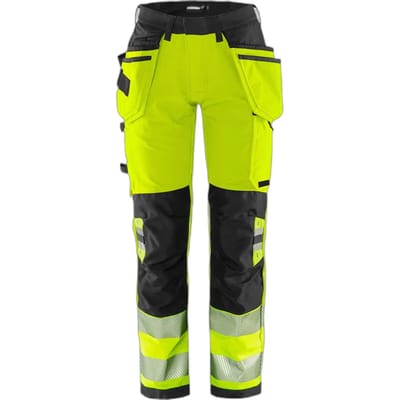 Hoog zichtbaarheid werkbroek klasse 2 dames Fristads Outdoor 2664 GSTP