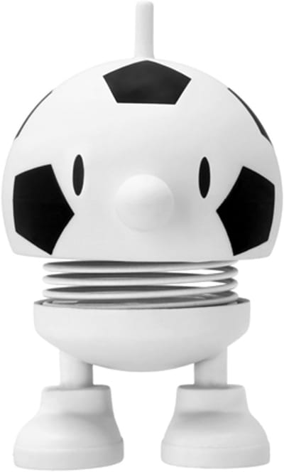 Hoptimist Football Bumble Hoptimist 4,5 x 5,8 x 7,6 cm S White