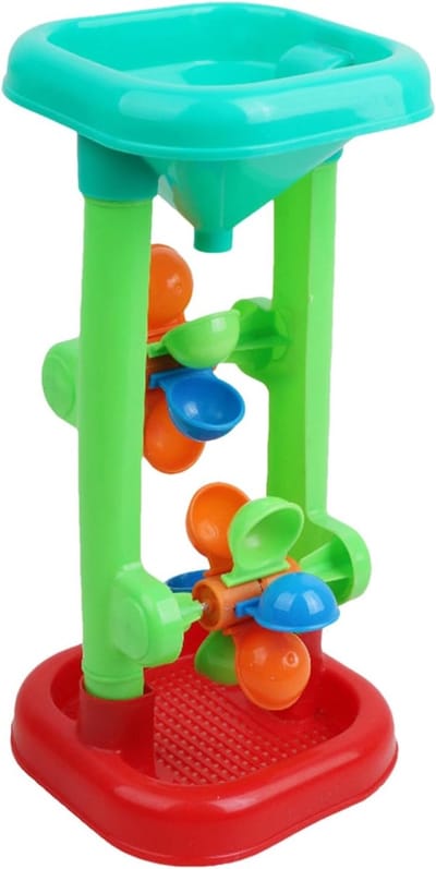 Water Speelgoed - Watertafel Accessoires - Buiten Spelen - Interactieve Trechtertoren - 27 x 13 x 13 cm