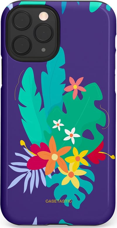 Casetastic Hoesje Geschikt voor Apple iPhone 11 Pro - Stijlvolle Beschermende Duo-layer Case - Surfplant