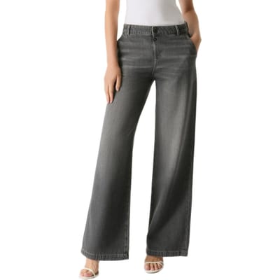 Cup of Joe Wide leg chino smoke grey