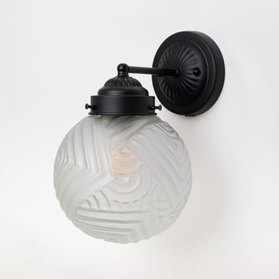 Wandlamp Nouveau Romance Geëtst Moonlight - Art Deco Trade