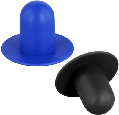 Allecto - Zwembadpluggen - Vervangingsset - Blauw en Zwart
