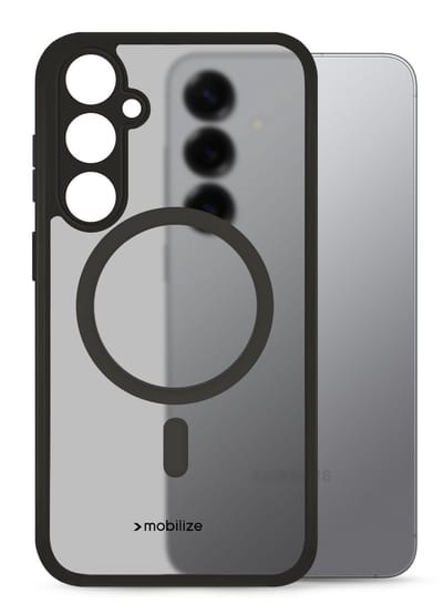 Mobilize Hoesje geschikt voor Samsung Galaxy S26 Plus MagSafe Telefoonhoesje Hardcase | Mobilize Hybrid Backcover Shockproof | Geschikt voor MagSafe | Geschikt voor Draadloos Opladen met Magnetische Ring | Geschikt voor MagSafe Case - Blauw