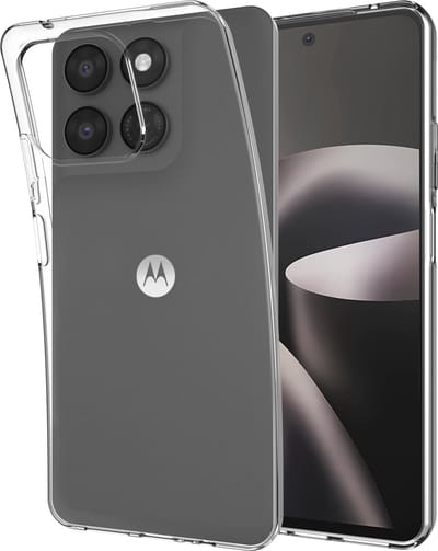 Just in Case hoesje geschikt voor Motorola Moto G37 / G47 Hoesje Siliconen - Flexibele Case - Transparant