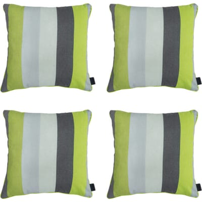 Madison - Sierkussen Victoria green - Ca. 50x50 cm - Set van 4