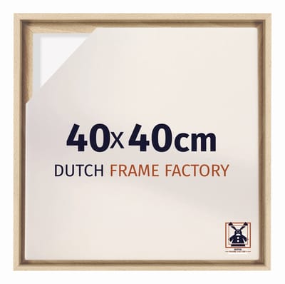 Baklijst 40x40 cm - Beuken - Geschikt voor Canvasdoek - MDF Baklijst Lausanne