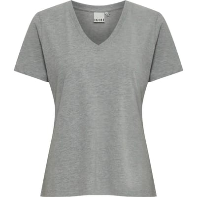 Dames-T-shirt met V-hals Ichi Ihpalmer