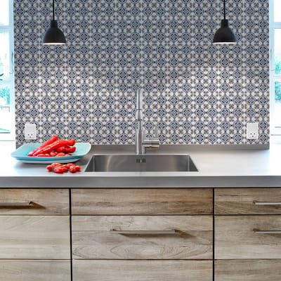 Muurstickers - Zelfklevende tegelmuurstickers voor keuken en badkamer - 30 tegelstickers - 30 stickers 20x20cm