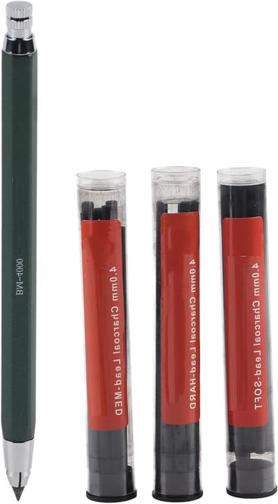 Erasable Krijtpotlood voor Schilderen en Tekenen - 4.0mm Mechanisch Potlood voor Creatieve Projecten, Handwerk en Kunst