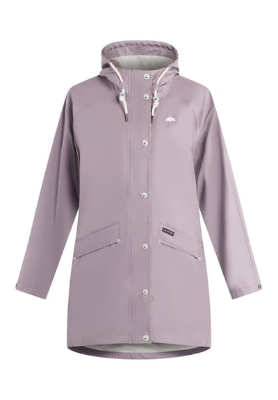 Schmuddelwedda Oversized mackintosh incus Dames Rokerige lavendel