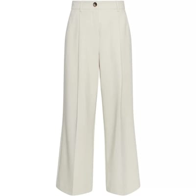 MSCH Copenhagen Mschrosina Michelle Hw Pants Broeken Dames - Gebroken wit - Maat XL