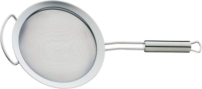 Famanu – Keukenzeef 20 cm, roestvrij staal, vaatwasserbestendig, duurzaam ontwerp met ophangoog