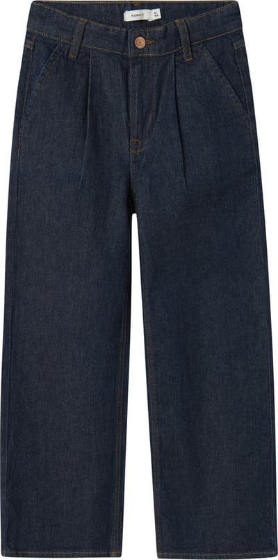 NAME IT - NKFBELLA HW W PLEAT JEANS 3020-AZ L NOOS - Meisjes - Jeans