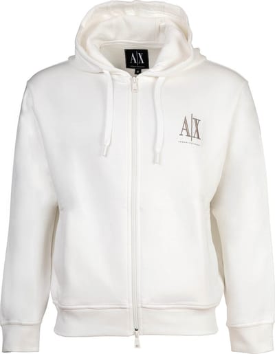 Armani Exchange Xm000371_af10818 Sweatshirt Met Rits Wit S Man