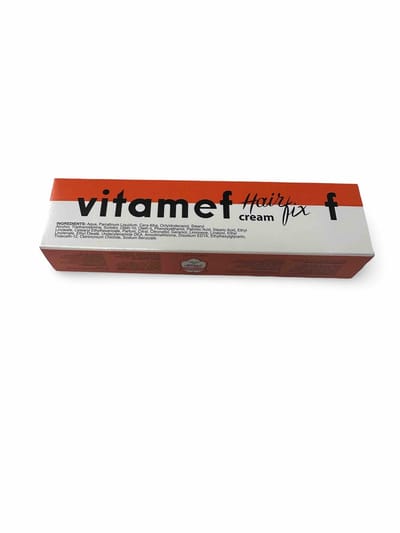 Vitamef Hair-Fix Cream - 100ml - XL-tube - Haarverzorgingscrème