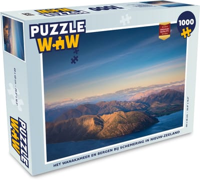 Puzzel Meer - Berg - Lucht - Legpuzzel - Puzzel 1000 stukjes volwassenen