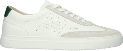 Blackstone SLATE HARPER PERF - DG518 White Green - Sneaker (low) - Heren - White - Maat: 42