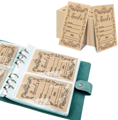 Dailygoods- Hersluitbare Enveloppen 100 Stuks - Zelfklevend - Zaadopbergenveloppen - Vochtbestendig - Bruin Papier - Zaadorganisator - Zadenveloppen