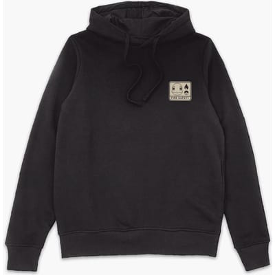 Pokémon Charmander Fire Safety Hoodie - Black - S