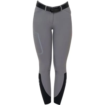 Dames wedstrijdbroek met middengrip Equestro Ridertechnology