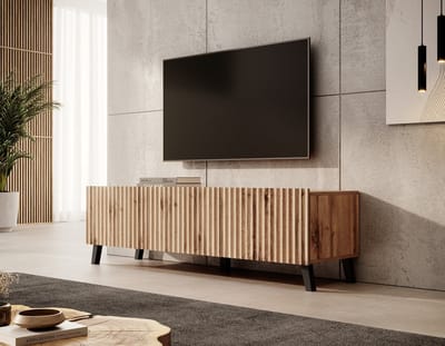 Meubella - TV-Meubel Pepinos 2 - Eiken - 150 cm