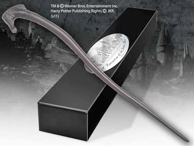 The Noble Collection Harry Potter (Tover)staf Wand Death Eater Version 5 (Character-Edition) Bruin