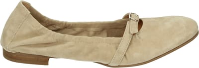 Donna Carolina - 57170179 - Ballerinaschoenen - Kleur: Wit/beige - Maat: 37