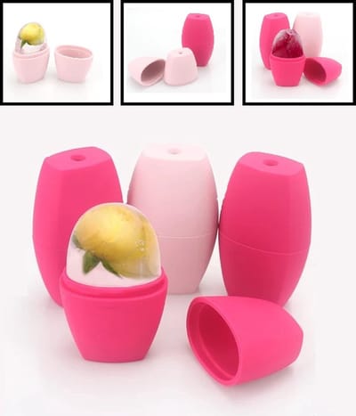 LOUZIR 2 Stuks Gezicht Roller – Siliconen Gezichtsroller - Ijs Verzorging - Gezichtsmassage - Face Ice Massage - 2 Pack Facial Roller