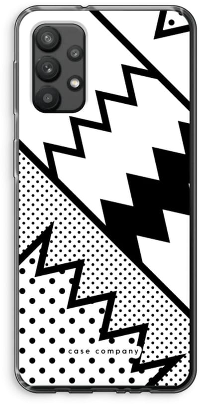 Case Company® - Hoesje geschikt voor Samsung Galaxy A32 4G hoesje - Pop Art #5 - Soft Cover Telefoonhoesje - Bescherming aan alle Kanten en Schermrand