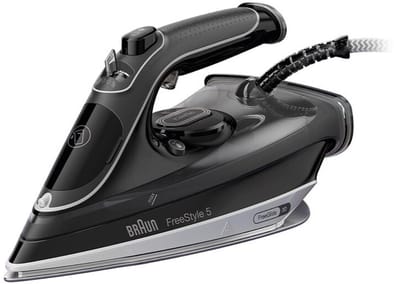 Braun FreeStyle 5 SI5188BK - Stoomstrijkijzer - Automatische instellingen - Ergonomisch Handgreep - Zwart