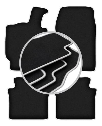 CARLUX-SILVER automatten voor: Lancia Thesis sedan (2001-2009)