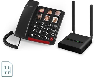 Geemarc CL2100 4G telefoonbundel met BigTel 40 Plus – vaste telefoon zonder lijn