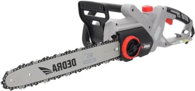 Elektrische Kettingzaag - Snoer Kettingzaag - Hout Zagen - Gereedschapsloos Spansysteem - 40 cm Zaagblad - Zwart
